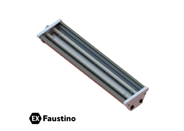 Luminária Tubo Led 2x18W Linear à Prova de Explosão